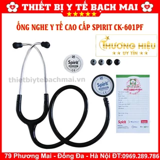 Ống Nghe Y Tế Spirit CK - 601PF ( 2 mặt cao cấp - bảo hành 12 tháng )