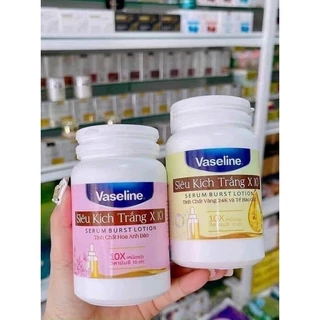 [Chính hãng] Kích trắng Vaseline 10x hỗ trợ da nhanh trắng