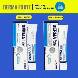 Derma Forte 15g - Gamma, Bản Thường / Advanced, Gel Giúp Giảm Mụn Trứng Cá, Ngừa Thâm, Mờ Sẹo, Dưỡng Da date năm 2025