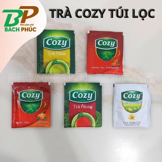 TRÀ COZY 1 GÓI NHỎ HỒNG TRÀ TRÀ ĐÀO TRÀ VẢI TRÀ DÂU TRÀ OLONG TRÀ CHANH TRÀ BÍ ĐAO - KHO PHA CHẾ ĐÀ NẴNG