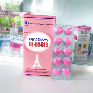 (Hộp 100 viên) Viên uống Trivitamin B1-B6-B12 (VITAMIN 3B)