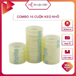 [Combo 5] Băng Dính Văn phòng 1,8cm cuộn nhỏ, cực kỳ thông dụng trong văn phòng chuyên nghiệp