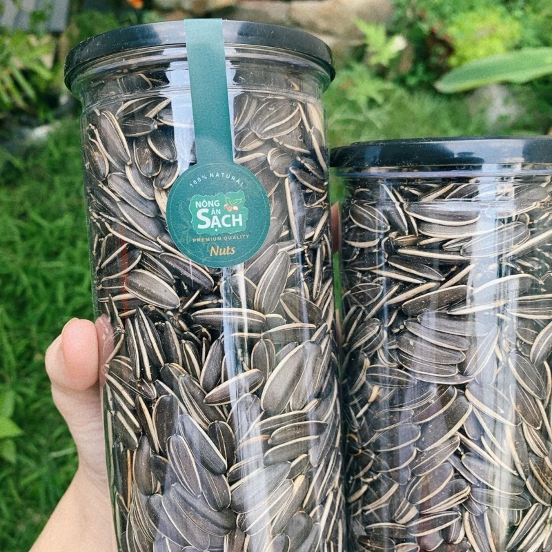 Hạt hướng dương rang củi