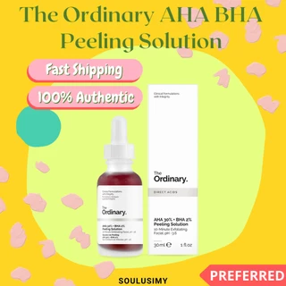Tinh Chất Peel da The Ordinary AHA 30%+BHA 2% Peeling Solution 30ml (AUTHEN)