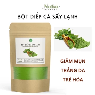 Bột Diếp Cá sấy lạnh 100% Hữu cơ , Mặt nạ diếp cá sấy lạnh giảm mụn, trắng da, mờ thâm sạm