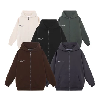 Áo Hoodie Có Khóa Và Không Khóa Local Brand Unisex Teelab Basic mũ 2 lớp chất liệu nỉ bông hottrend