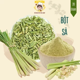 Bột sả nguyên chất, nguyên liệu làm bánh, tẩm ướp gia vị trong nấu ăn gói  20g