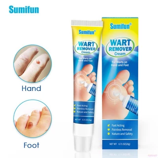 ♕Sumifun Gel Loại Bỏ Mụn Cóc Chân Thuốc Mỡ Gel Loại Bỏ Thẻ Da Tẩy Nốt Ruồi Thảo Dược Hữu Cơ Tự Nhiên Điều Trị Chăm Sóc Cơ Thể 20G Upbest