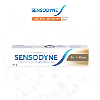 Kem Đánh Răng Sensodyne Multi Care 100g / chăm sóc và phục hồi răng giảm ê buốt thơm miệng bảo vệ men răng