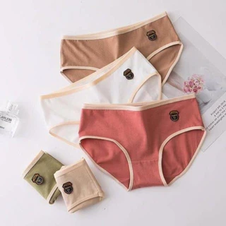 Combo 5 Quần Lót Nữ Cotton Kháng Khuẩn Happy Girl