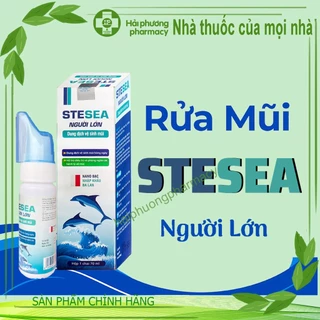 Dung dịch vệ sinh mũi hàng ngày STESEA người lớn - Giúp làm sạch khoang mũi, ngăn ngừa sổ mũi , ngạt mũi- chai 70ml (hp)