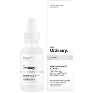 Tinh chất giảm thâm mụn The Ordinary Niacinamide 10% + ZinC 1% 30ml