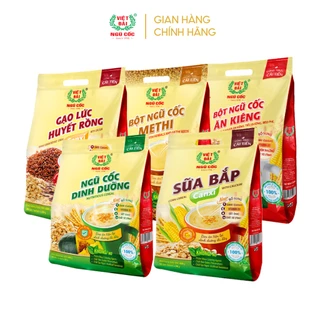 Combo Bột Ngũ Cốc VIỆT ĐÀI Bổ Sung Các Chất Dinh Dưỡng Cần Thiết Cho Cơ Thể Nhiều Loại