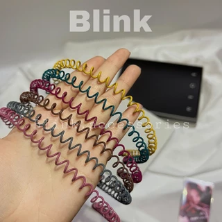 Bờm Cài Tóc Kim Loại, Bờm Lò Xo Tạo Kiểu Nhiều Màu Dành Cho Nam Và Nữ TKT01 - Blink Accessories