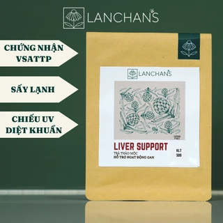 LIVER SUPPORT - TRÀ THẢO MỘC MÁT GAN, HỖ TRỢ TIÊU HÓA LANCHANS