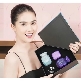 Viên uống trắng da ngọc trinh diamond white day & night ( chính hãng tem nguyên )