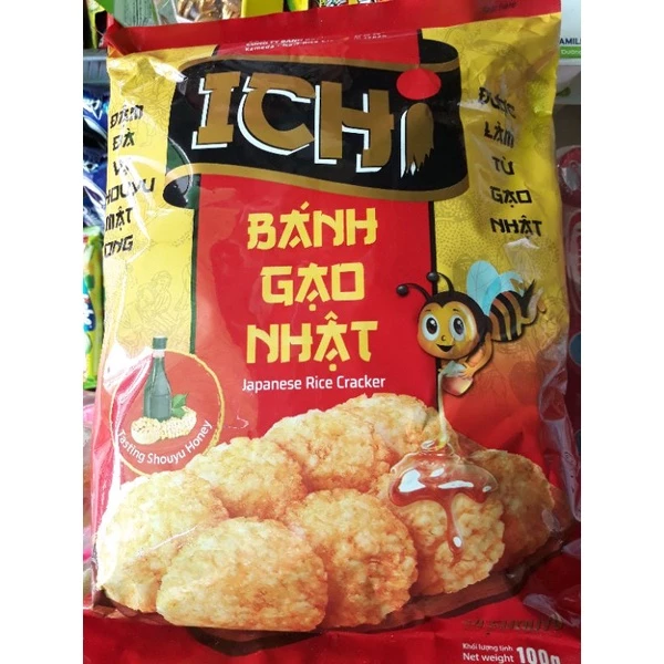 Bánh Gạo Nhật Ichi Gói 100g