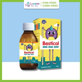 Bestical bổ sung canxi cho bé giúp tăng chiều cao d3 D3k2mk7  Lipocal canxi sữa vitamin cho trẻ sơ sinh Lọ 120ml