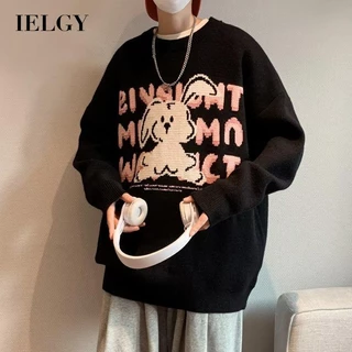 Áo sweater Dáng Rộng In Họa Tiết Hoạt Hình Cá Tính Cho Nam