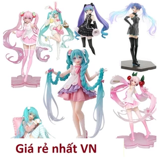 [ hỏa tốc hcm ][ >32 mẫu ] Mô hình nhân vật Miku Hatsune tổng hợp anime waifu