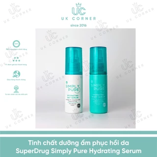 [Bill UK] Tinh chất cấp ẩm phục hồi da nhạy cảm Simply Pure Hydrating Serum 50ml