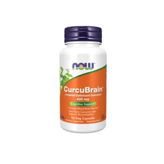 Thực phẩm chức năng Now Foods Curcubrain 400mg 50 viên