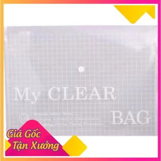 Túi myclear khổ F-Bìa nút F4