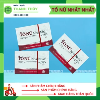 TỐ NỮ NHẤT NHẤT [Hộp 30 Viên] Hỗ Trợ Cơ Thể Sản Sinh Estrogen, Hạn Chế Các Triệu Chứng Tiền Mãn Kinh