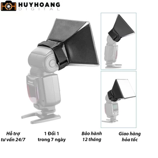 Tản sáng cho đèn Flash rời Pixco 10x13cm (Đen)