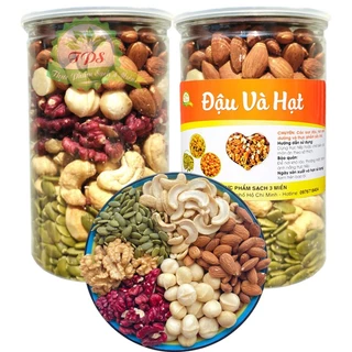 MIX 5 LOẠI HẠT DINH DƯỠNG NHẬP KHẨU CAO CẤP HIỆU TPS