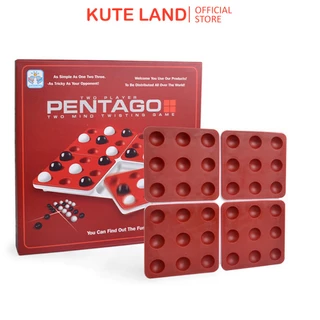 Bộ Pentago Bàn cờ xoay giải trí trò chơi XOXO phiên bản 360 độ cho nhóm bạn COCARO8