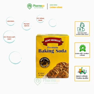 Baking soda đa công dụng bột nở baking soda khử mùi diệt khuẩn tẩy rửa làm bánh chăm sóc da hộp giấy 454g