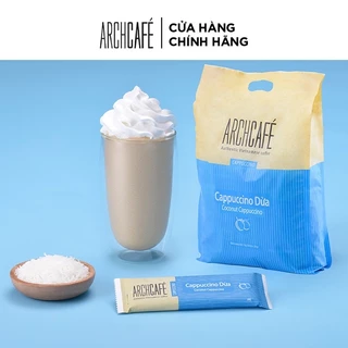 Túi Cà phê Cappuccino Dừa Cafe hoà tan Archcafé (túi 50 gói x 20g)