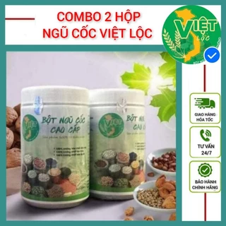 Combo 2 hộp ngũ cốc Việt Lộc, ngũ cốc bầu, lợi sữa sau sinh, dinh dưỡng cho mẹ, lợi sữa cho con, hộp 500g❤️freeship ❤