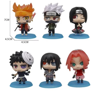 Mô hình Naruto chibi  nhân vật Naruto Sasuke Sakura Gaara Itachi Kakashi Hinata Jiraira ... Figure Anime Naruto