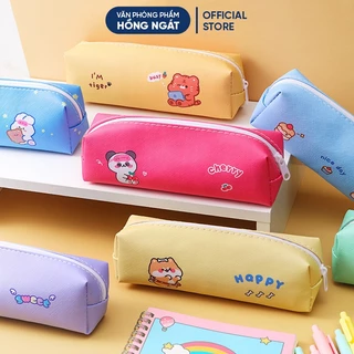 Túi đựng bút vải hoạt hình cute, túi đựng bút và đồ dùng học tập dễ thương làm quà tặng TB07