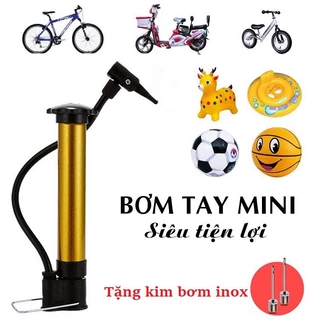 Bơm bóng mini cầm tay siêu rẻ , bóng rổ ,bóng đá , bóng chuyền , bơm xe đạp bơm cực nhẹ nhành