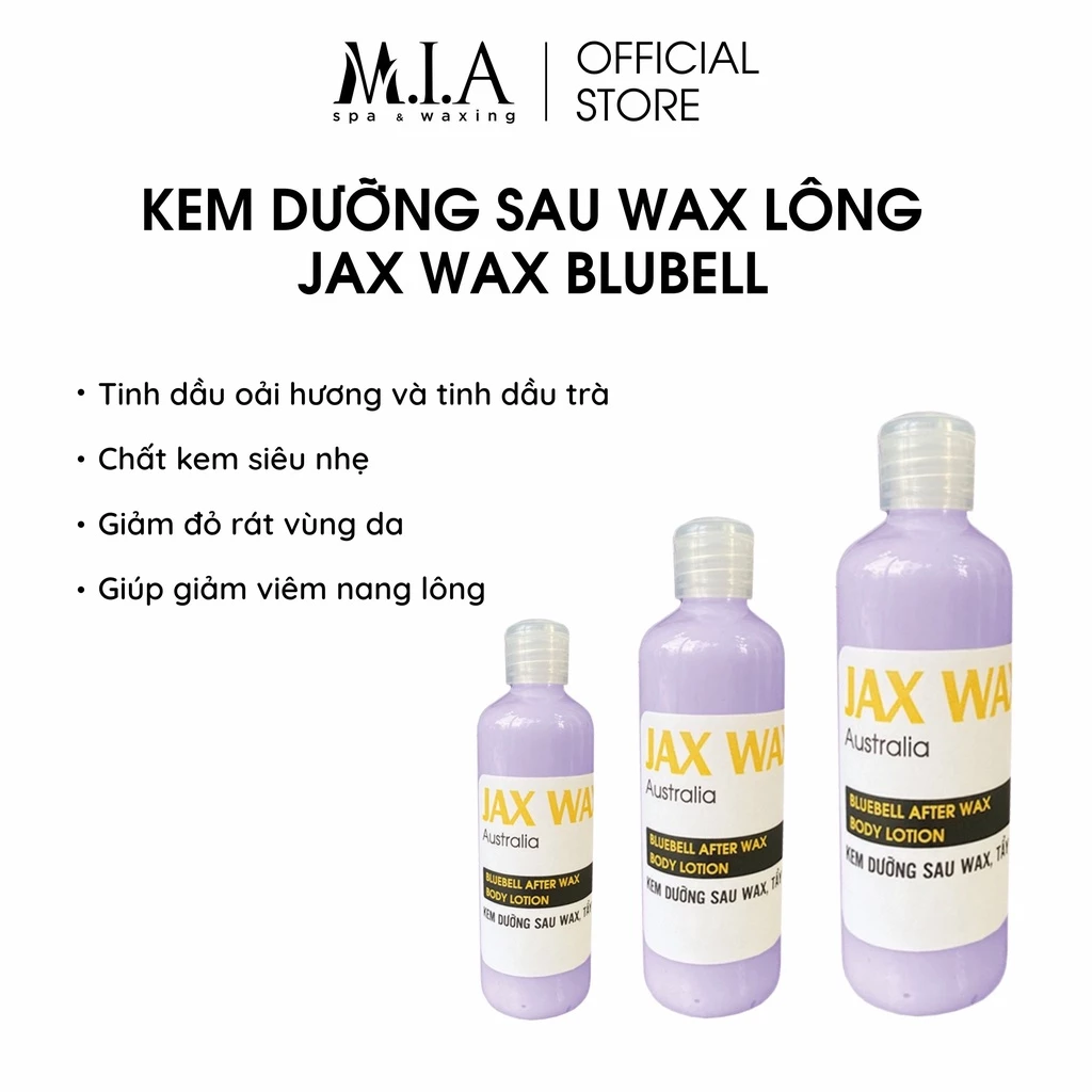 Kem Dưỡng Da Sau Khi Wax Lông MIA WAXING giúp giảm đau, ngừa viêm nang lông