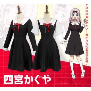 New Kaguyasama Love is War Shinomiya Kaguya Fujiwara Chika Anime Cosplay Costume Uniform
