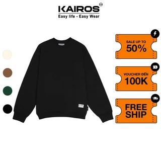 Áo Sweater basic KAIROS sản phẩm trợ giá trải nghiệm thử từ brand