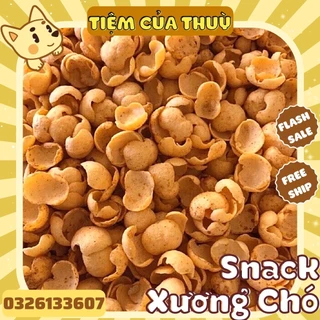 500G Snack Xương Chó Bim Bim Cay Hình Xương Chó Giòn Ngon, đồ ăn vặt