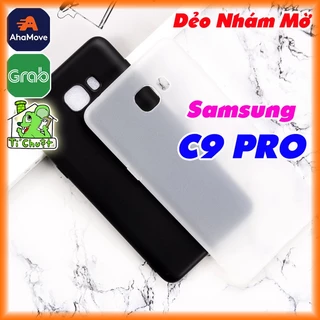 [Ảnh Thật] Ốp lưng Samsung C9 PRO Silicon Dẻo Nhám Mờ