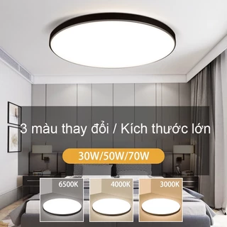 CHUANGYANG Đèn Led Gắn Trần 3 Màu 50W 70W Hiện Đại