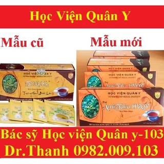 Trà AmiTaka HVQY (Trà Tanaka) - Học viện Quân Y (AMI TAKA MẪU MỚI HỘP 20 GÓI)