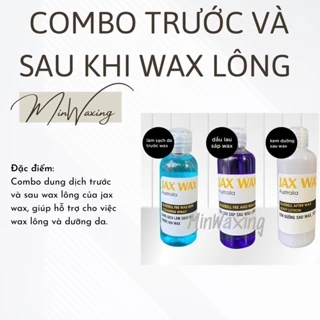 Set Sample Trước-Sau Wax Lông JAX WAX Sát Khuẩn, Dịu Da - MIN WAX CẦN THƠ - WAXING - SÁP DỪA - SÁP TRONG - SÁP PREMIER