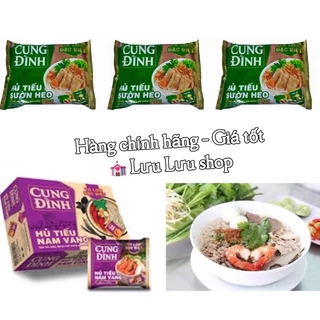 Thùng hủ tiếu Nam Vang / sườn heo Cung Đình 85g