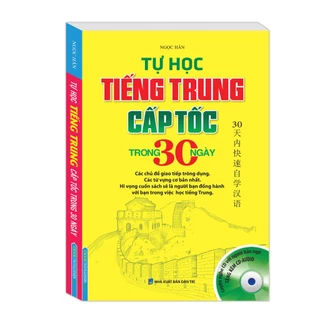 Sách - Tự học tiếng Trung cấp tốc trong 30 ngày