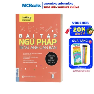 Sách - Bài Tập Ngữ Pháp Tiếng Anh Căn Bản Dành Cho Người Mới Bắt Đầu - Học Kèm App Online