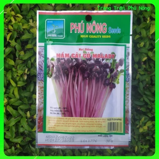 Hạt Giống Mầm Củ Cải Malady Phú Nông - Gói 30g