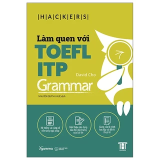 Sách Làm Quen Với TOEFL ITP Grammar